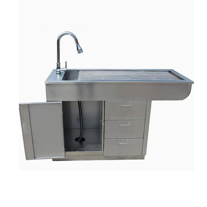 వెటర్నరీ క్లినిక్ పెట్ గ్రూమింగ్ టేబుల్